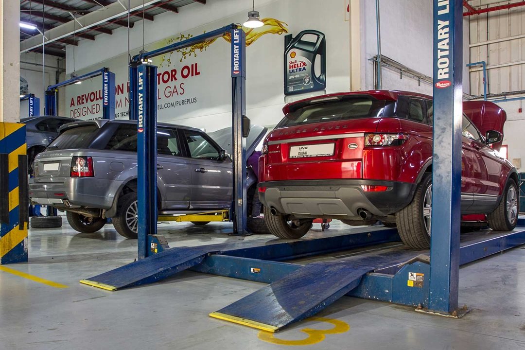 Range Rover Oil Change Dubai